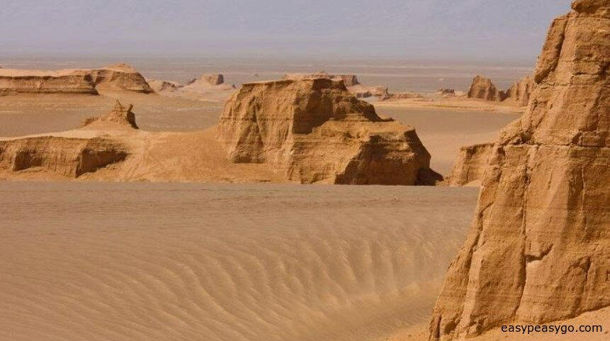 The Hottest Place on Earth: Death Valley and Lut Desert